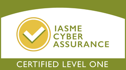 Logo graphic for IASME cyber assurance